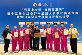 2024年全国太极拳公开赛总决赛落幕 河南拿到三张直通全运入场券图片