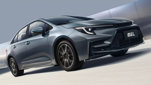 轴距加长！广汽丰田雷凌L官图发布