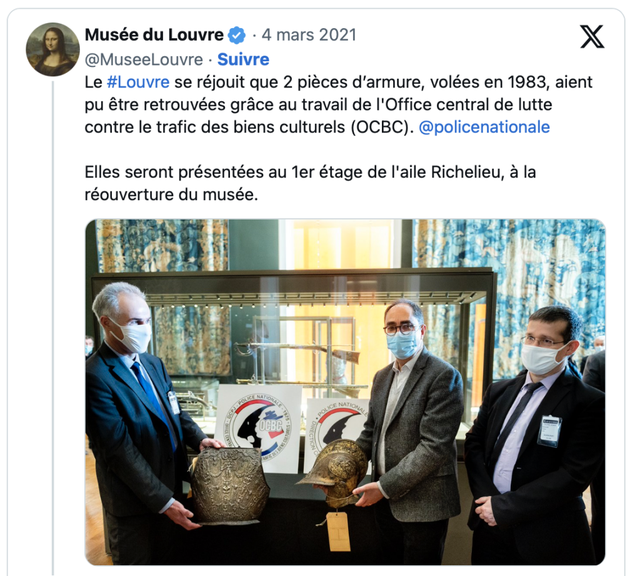 卢浮宫偷盗简史