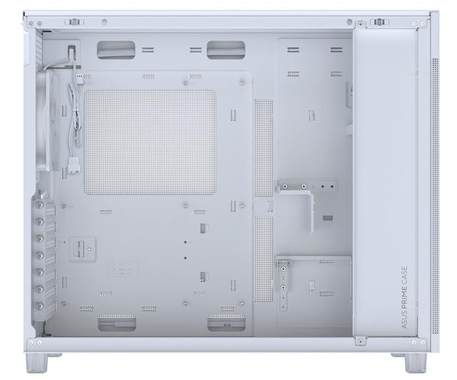 华硕 44L ATX 机箱 AP303 侧透版上市：前置电源布局，449 元起