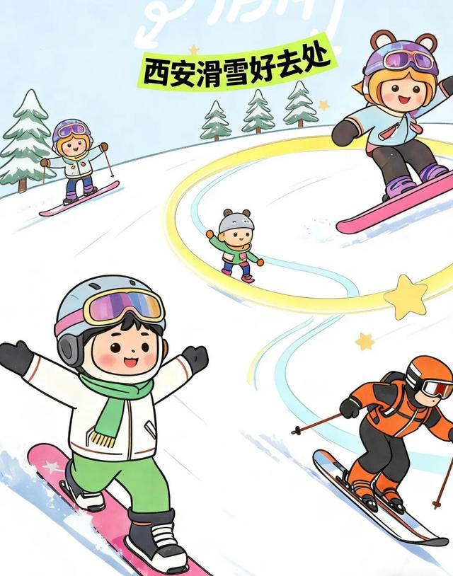冬日西安玩滑雪，看这篇就够了→