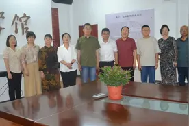 丁捷等文学大咖调研丹阳吕城文学馆图片