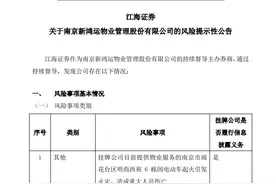 V观财报｜南京火灾小区背后物业公司或被强制终止挂牌图片