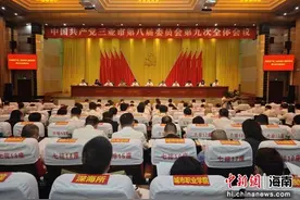 三亚召开市委八届九次全会 聚力打造“一标杆、五个区”图片