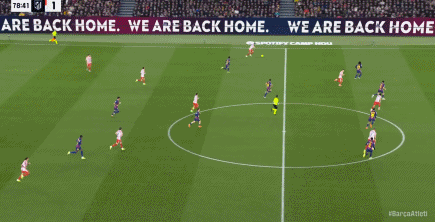 西甲：巴萨3-1逆转马竞