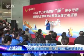 为新就业青年群体赋能 2025上海团团暖“新”集中行动在青浦启动视频封面