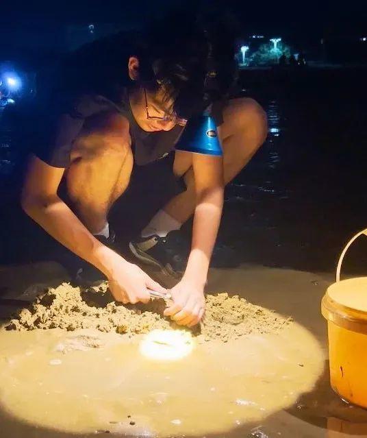 南海新区：夏夜清凉好去处 赶海烧烤舞不停