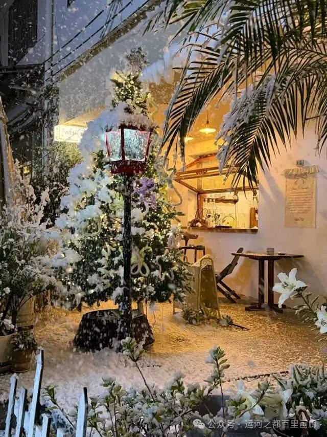 大雪突袭淮安，水渡口变身“雪渡口”！