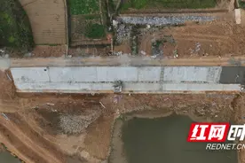 邵阳县国债水利项目建设如火如荼图片