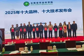 云南省农业科学院发布2025年十大品种、十大技术图片