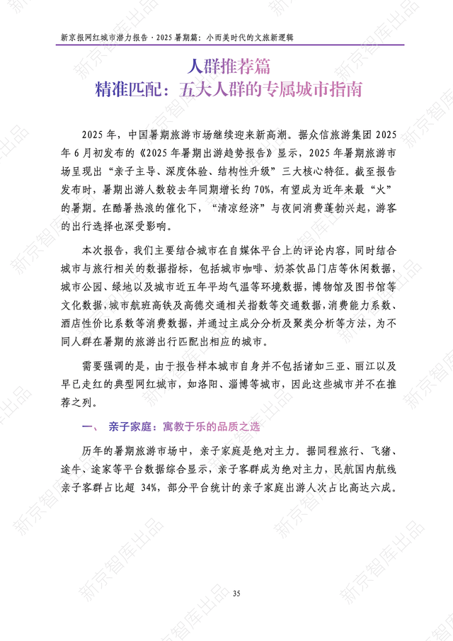 《新京报网红城市潜力报告·2025暑期篇》报告发布