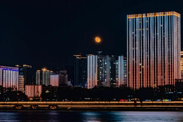 任克威·邂逅星城｜于湖大深秋，于湘江夜色