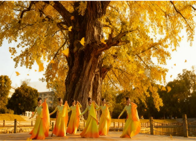 黄都黄了，不如来银杏谷走走