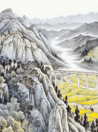 下雪了！雪落终南绝美！