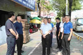 东莞长安在辖区内太安路、茅洲河沿岸开展调研图片