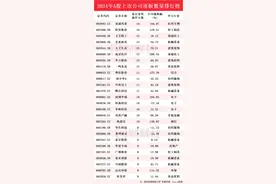 A股2024年连板王盘点：双成药业和松发股份齐获14连板并列榜首 大千生态等3股拿下13连板紧随其后图片