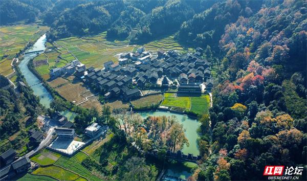 山水为幕，侗寨为景！看湖南上湘村如何美成“向往的生活”