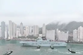 海军舰艇编队结束访问香港 开放3天1.5万人次登舰参观图片