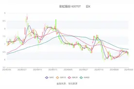 彩虹股份：2024年上半年盈利9.16亿元 同比扭亏图片