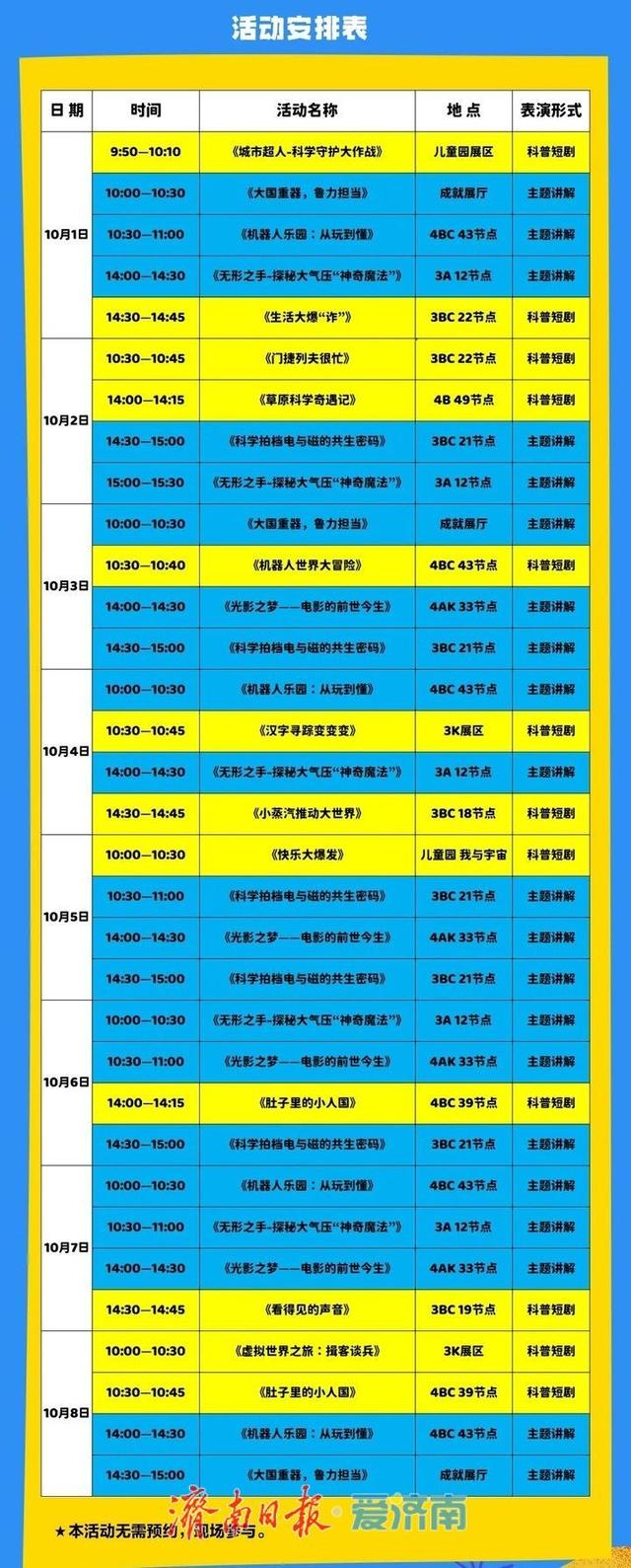 “智趣探索 国庆同乐” 山东省科技馆推出国庆科普主题系列活动