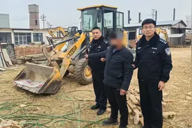 山东济南警方破获一起泰山景观石盗窃案，成吨巨石被追回图片