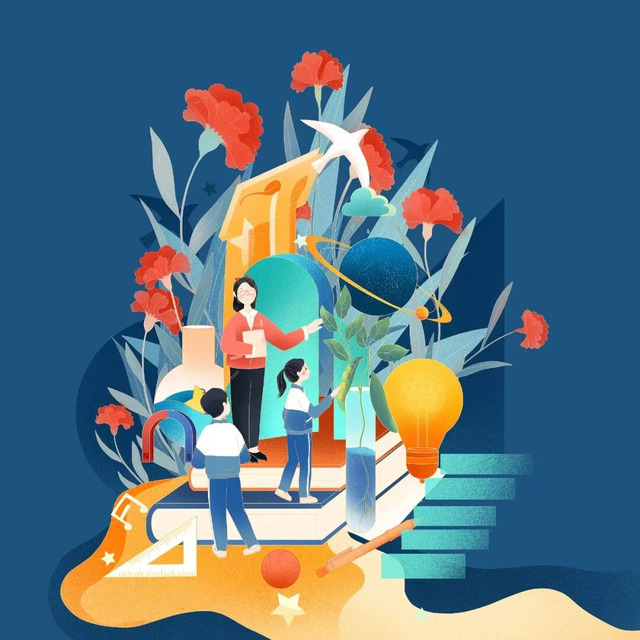 9月10日，记得送老师一句祝福🌸