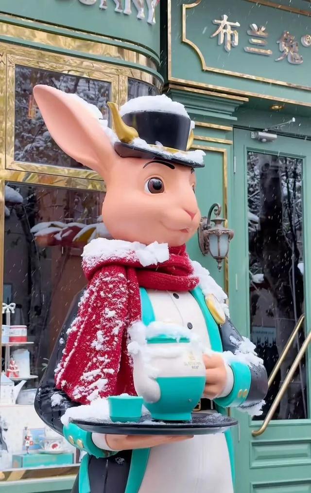 收藏！市北初雪限定美景，看完想立刻出门