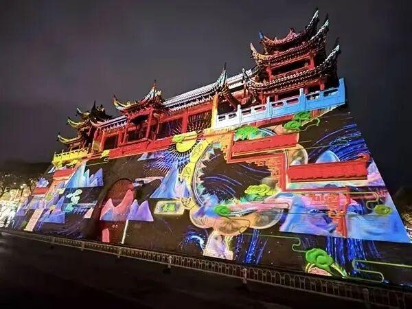 攻略 || 玉皇阁灯光秀+国潮演出+NPC巡游，兴庆连嗨8天不重样