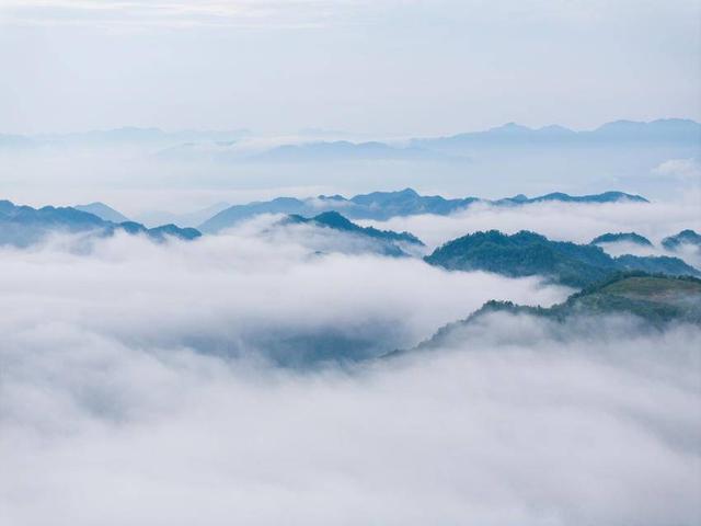 保康：云海漫山巅 泼墨绘仙卷