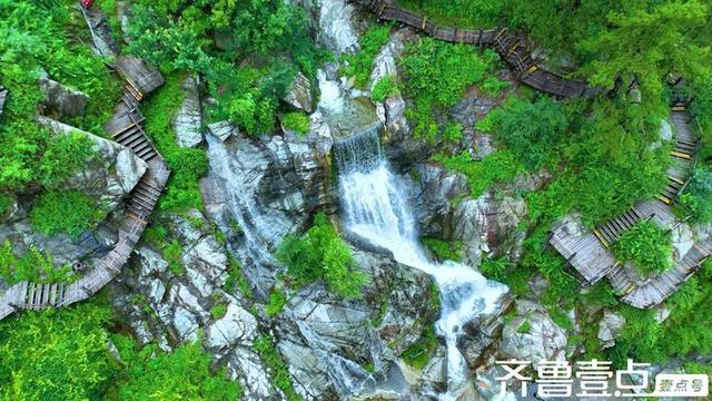 壹点号·秀山东|济南大雨过后云团翻涌，九如山云雾缭绕瀑布欢腾