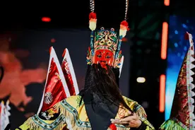 贵安新区地戏《调北征南》参加第二十届“群星奖” 贵阳市选拔赛图片