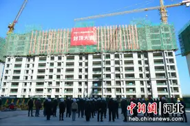 河北唐山：采煤塌陷区村民将住进新楼房图片