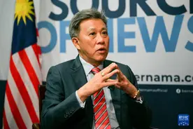 海外看中国｜“每次到中国都有新惊喜、新收获”——访马来西亚国家新闻社主席黄振威图片