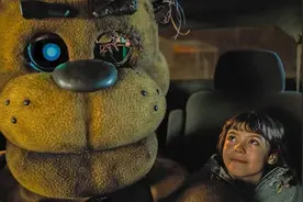 改编电影《玩具熊的五夜后宫2》拍摄现场疑似遭到泄露图片