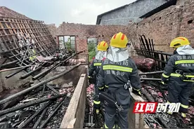 牛棚起火被扑灭，“三清三查”要牢记图片
