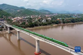 “一带一路”十周年｜无人机瞰“一带一路”图片