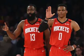 哈登和威少第三次联手图片