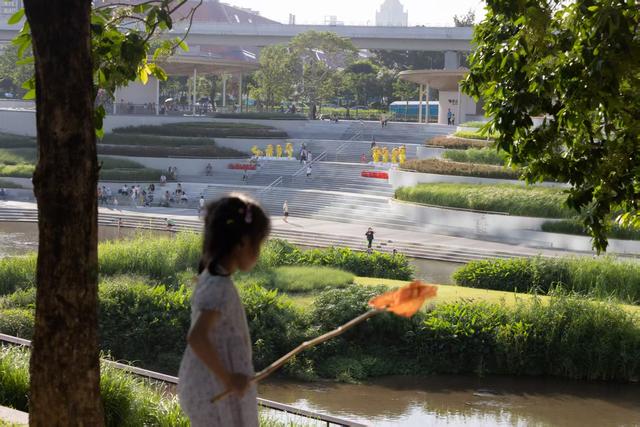 打卡新地标！龙岗河干流碧道堤下试开放，漫步亲水正当时