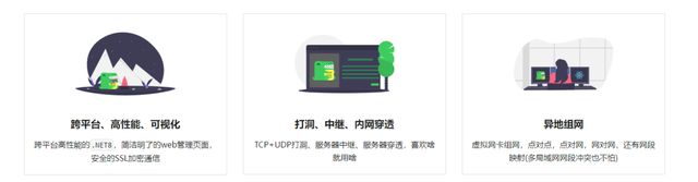 一个基于 .NET 开源免费、跨平台、高性能的内网穿透工具