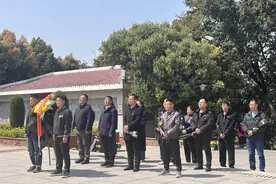 文明祭祀倡廉洁 清明时节忆先烈——眉山川能投水务有限公司党支部开展4月主题党日活动图片
