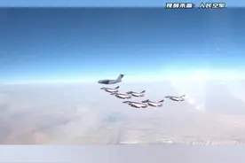 首次！中国至沙特，中国空军一站直飞图片