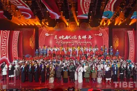 同心同向 共筑家园——安多卫视2025藏历木蛇新年文艺晚会《灵蛇献瑞吉祥年》录制完成图片