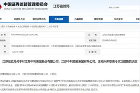 V观财报｜*ST中利及控股股东、实控人被责令改正图片