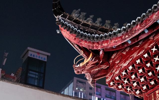 五一商圈夜繁华