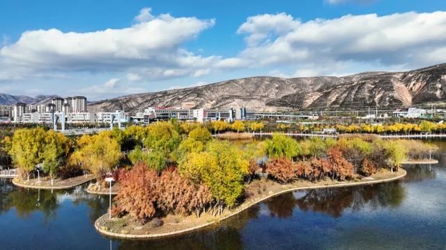 图说定西 | 定西湖畔风景如画