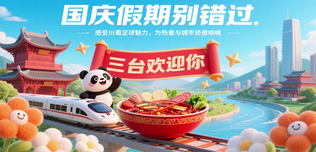 金秋有礼 绵阳有你 ‖ 川超风暴席卷三台，文旅狂欢嗨翻天
