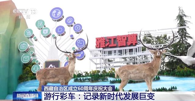 幸福拉萨、红色昌都、天上阿里……庆祝大会游行彩车背后记录着什么