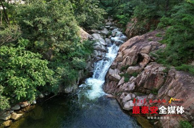 青绿泰山 清凉一夏丨夏天的正确打开方式！泰山彩石溪承包你的清凉自由