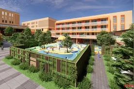 主体建筑完工，简阳市社会综合福利中心预计明年5月建成图片