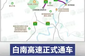 白南高速正式通车，串联大南岳旅游经济圈图片